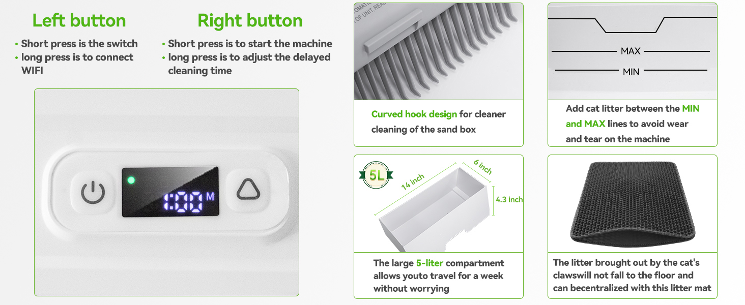 Self Cleaning Cat Litter Box