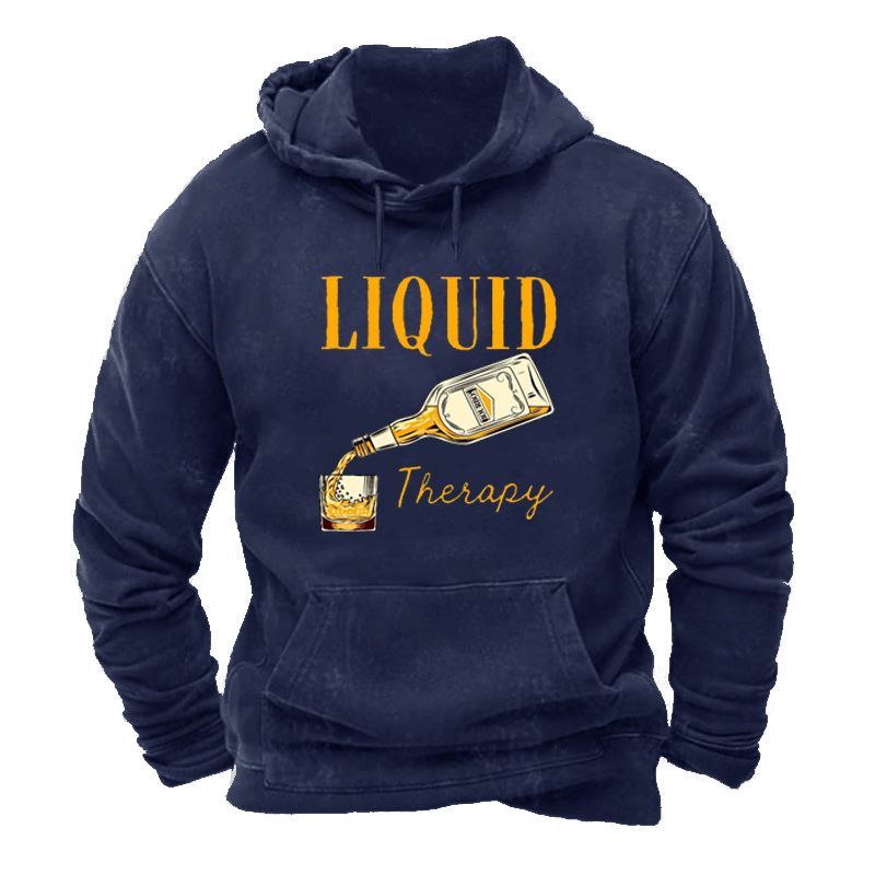 Warm Lined Liquid Therapy Funny Hoodie ctolen