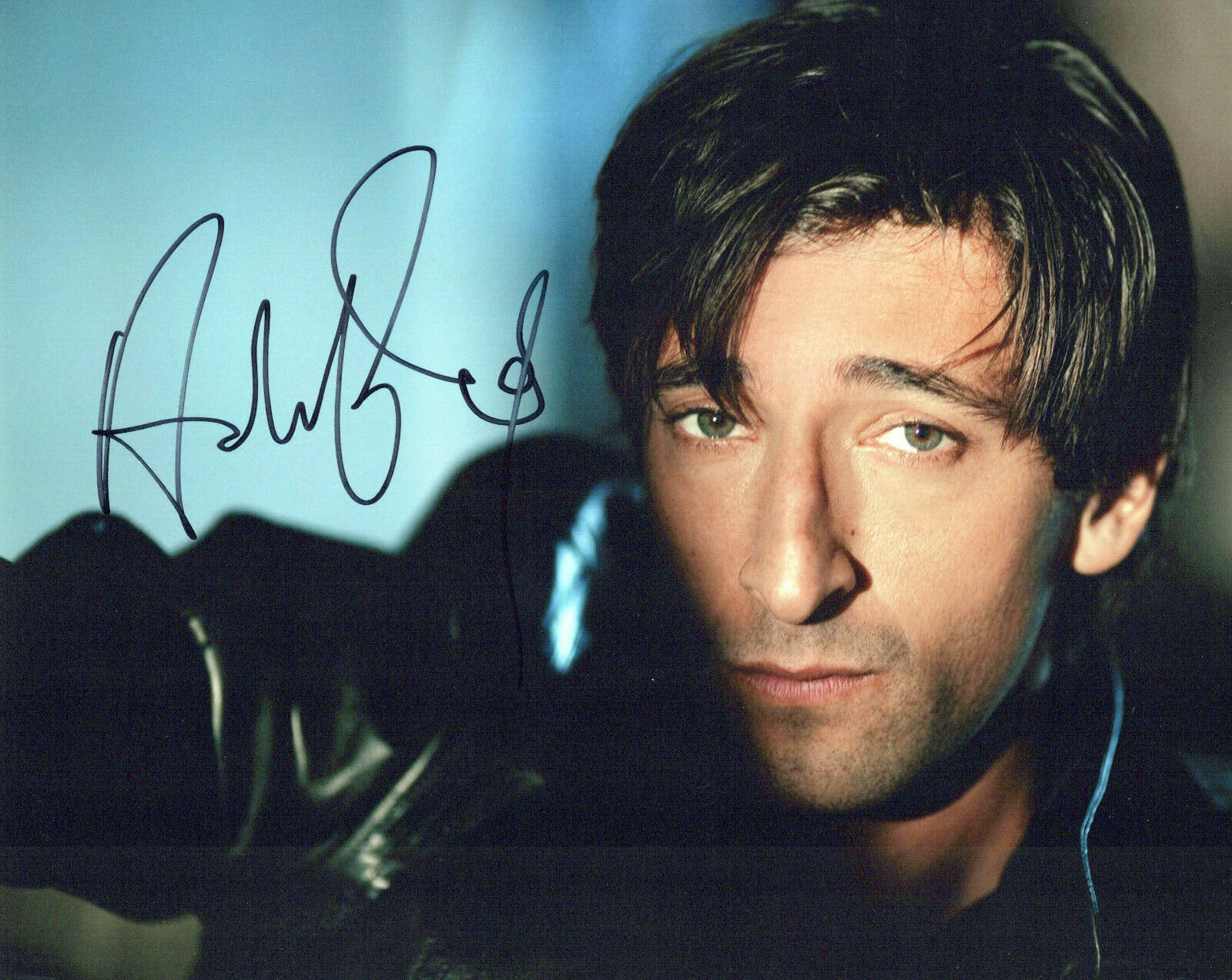 Adrien Brody head shot autographed Photo Poster painting signed 8x10 #2