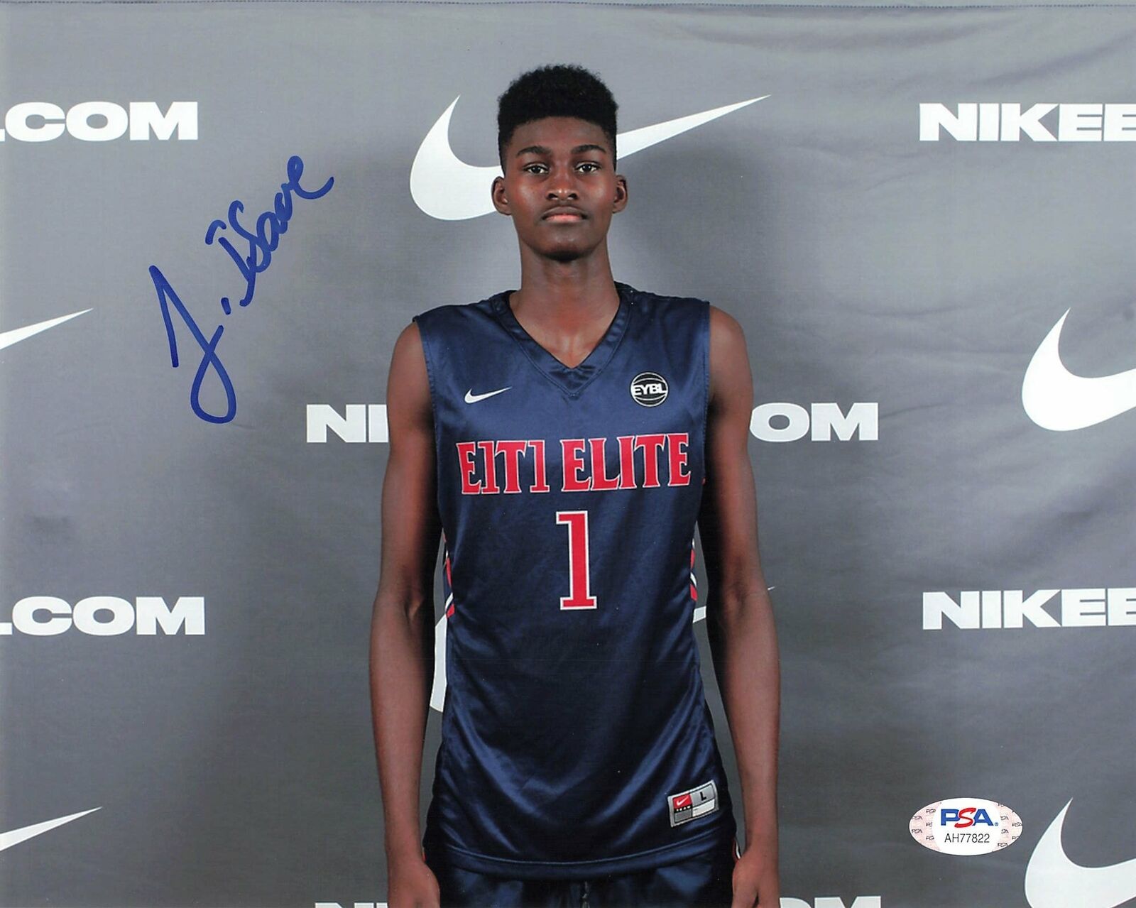 Jonathan Isaac signed 8x10 Photo Poster painting PSA/DNA Orlando Magic Autographed Florida