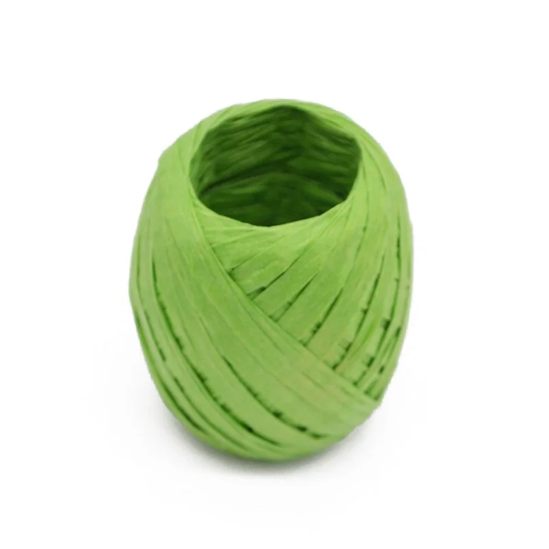 1 Roll 20 Meters CAKE COOKIE raffia ribbon paper rope palm packaging rope decorations baking box packing party candy gifts