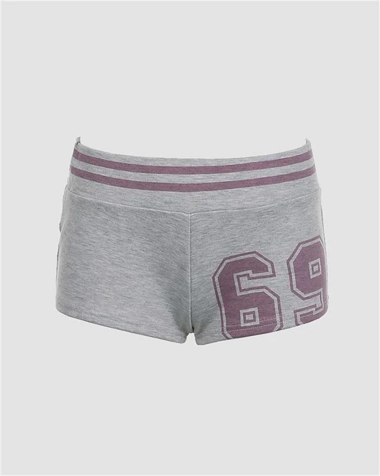 Number 69 Sweat Shorts