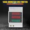 D52-2047 Din Rail Watt Meter Ammeter Voltage Current Monitoring Voltmeter