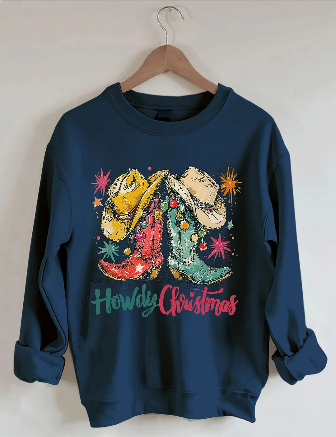 Howdy Christmas Sweatshirt