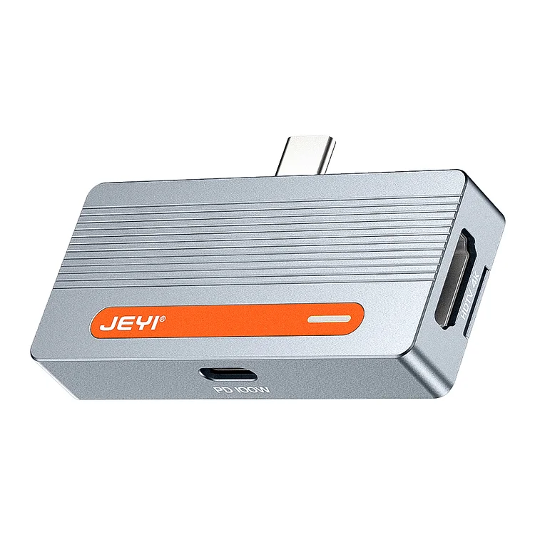 JEYI Direct-Attached 2230 NVMe SSD Enclosure with USB-C Plug, 10Gbps  USB C to NVMe Adapter with 4K, PD 100W Fast Charging