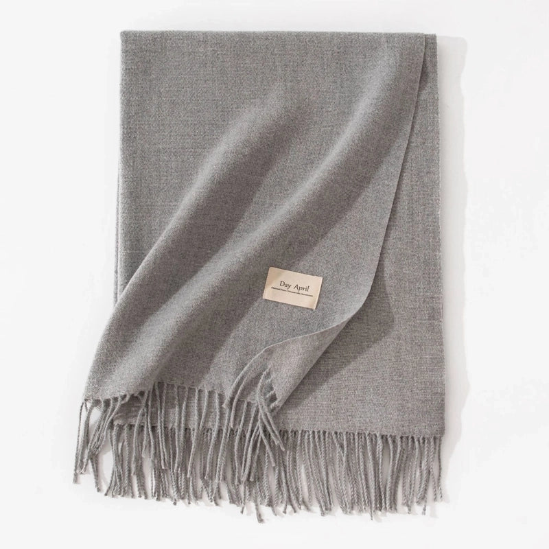 Scarf Winter Warm Windproof Shawl Women’s High-end Korean Style Women’s Cashmere Scarf