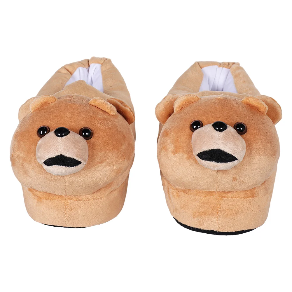 Movie Ted Brown Cotton Shoes Cosplay Accessories Halloween Carnival Props