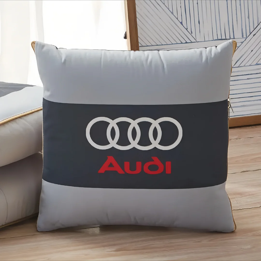 Car pillow quilt two in one