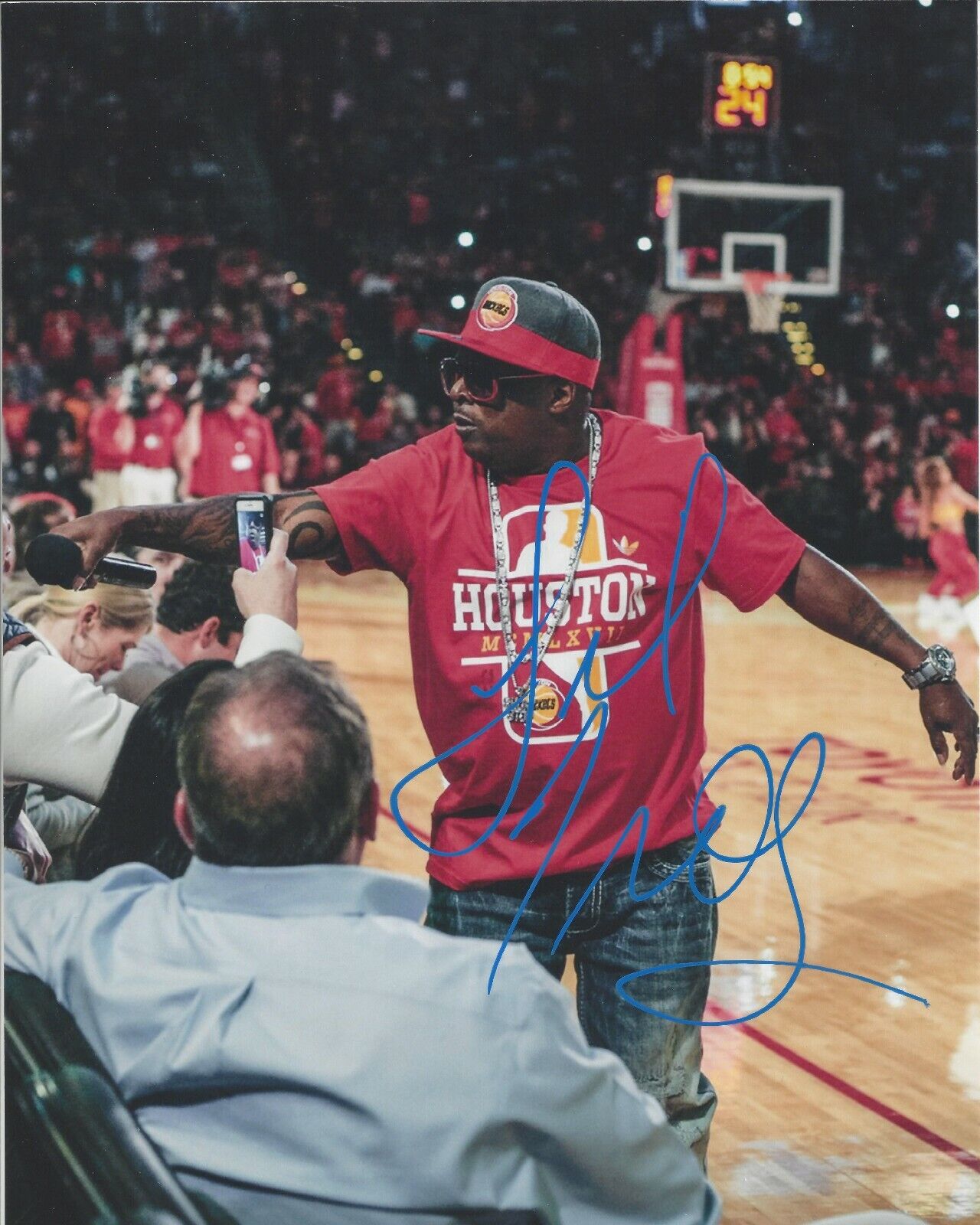 Lil Troy Autographed 8x10 Wanna Be Baller RocketsA395