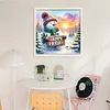 【Limited Stock Sale】Winter Snowman-11CT Stamped Cross Stitch 40*40cm/15.75*15.75in tapestrymarket