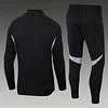 2025 Argentina Half-Pull Training Suit Black Football Shirt 1:1 Thai Quality Set