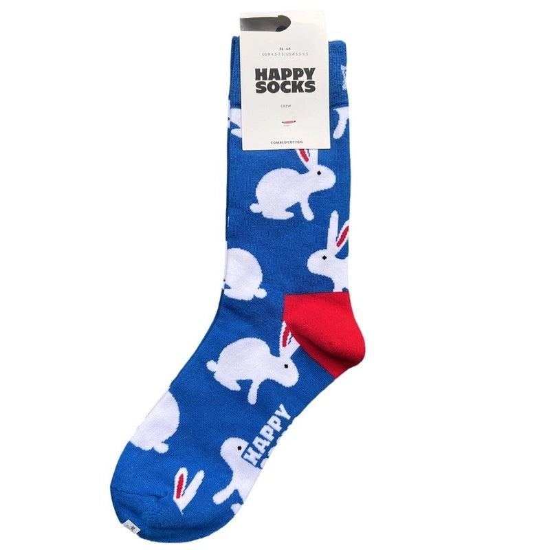 Women’s Vacation Minimalist Polka Dots Cotton Crew Socks A Pair