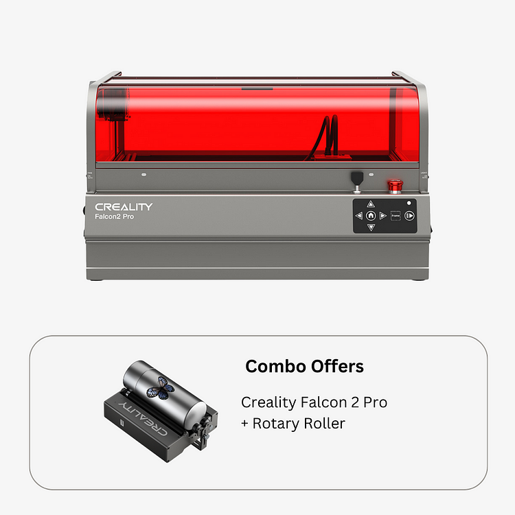 Falcon2 Pro 40W Enclosed Laser Engraver & Cutter Combo