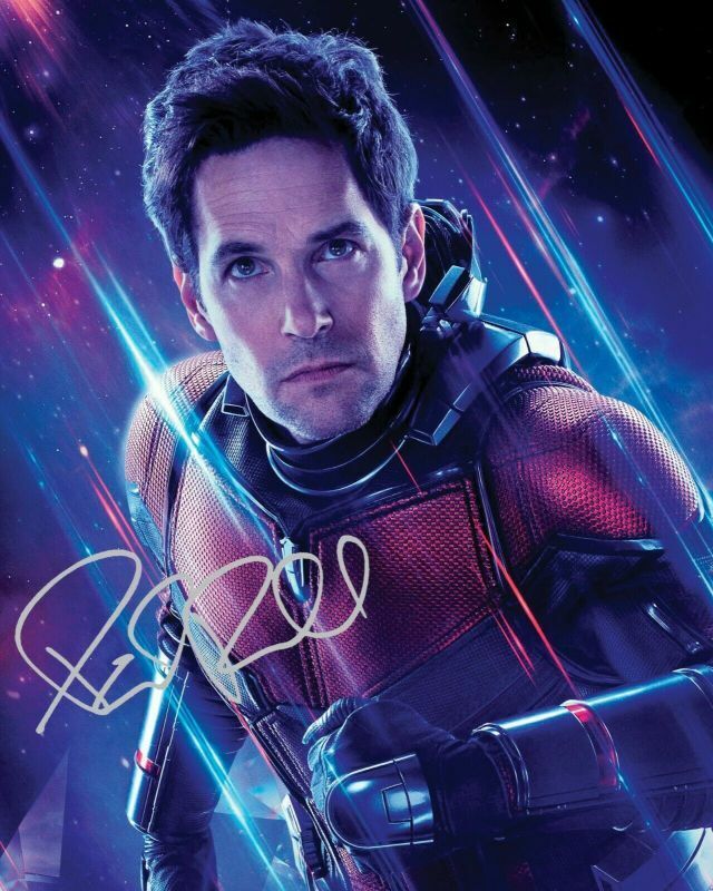 Paul Rudd - Ant-Man Autograph Signed Photo Poster painting Print