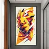 Lightning Pikachu-11CT Stamped Cross Stitch 35*60cm/13.78*23.62in(Big Size)