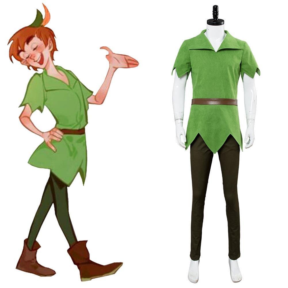Nimmerland Peter Pan Neverland Cosplay Kostüm Set