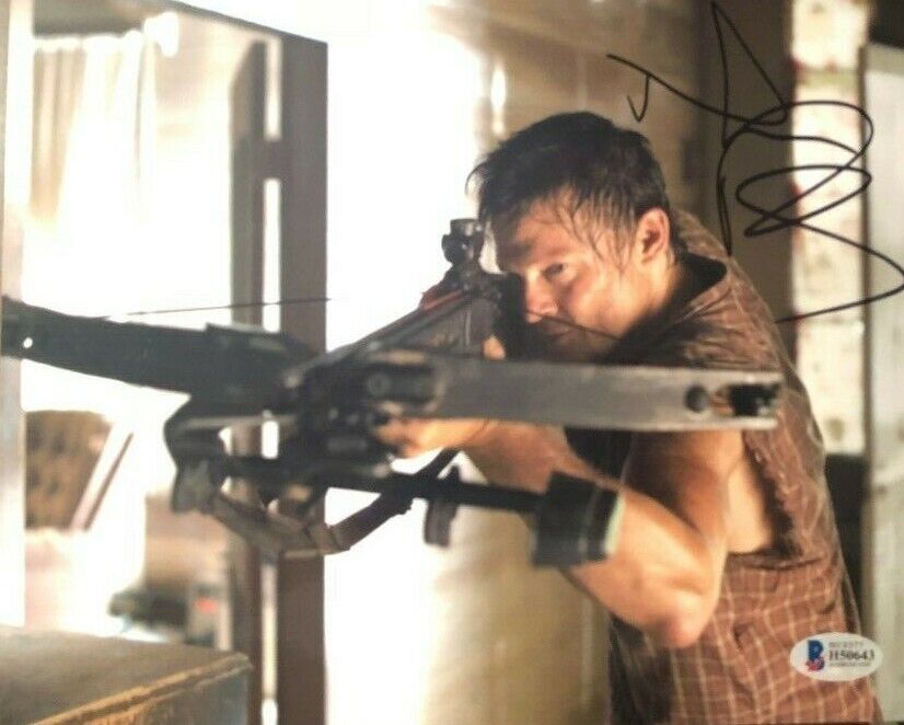 Norman Reedus signed autographed 8x10 Photo Poster painting WALKING DEAD BECKETT COA