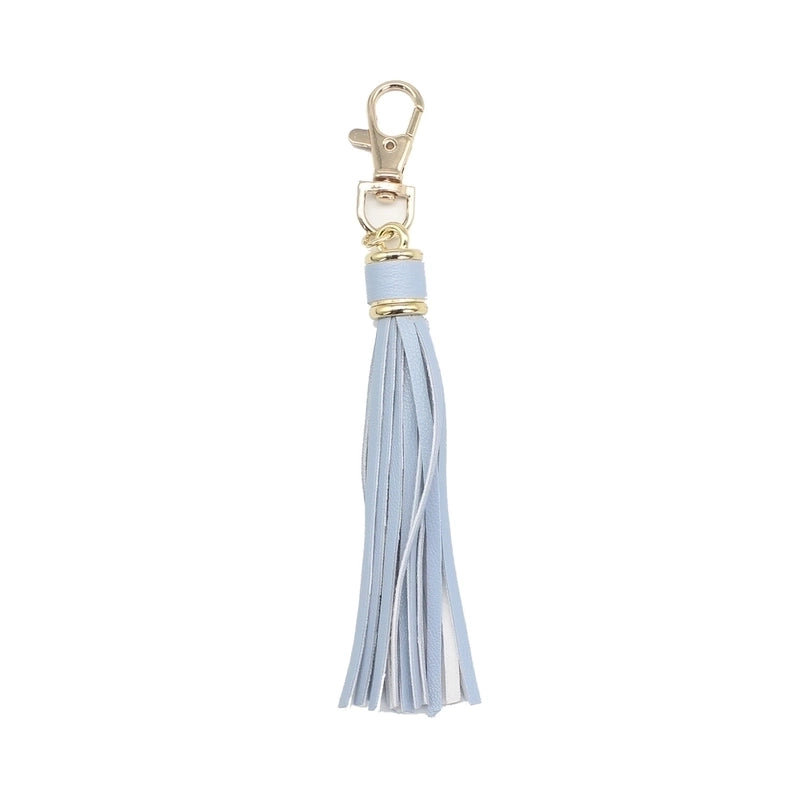 Retro Tassel Pu Leather Alloy Unisex Bag Pendant Keychain