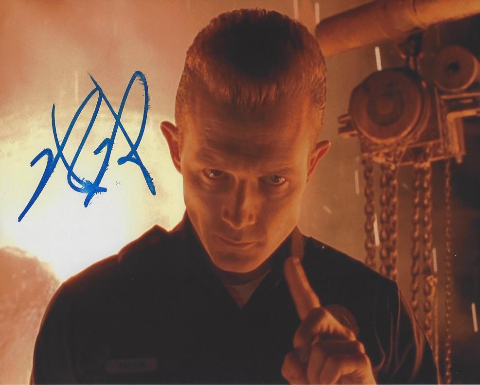 ROBERT PATRICK SIGNED AUTHENTIC 'THE TERMINATOR' 8X10 Photo Poster painting D COA ACTOR X-FILES