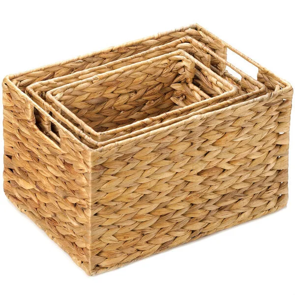 Accent Plus Woven Nesting Basket Set