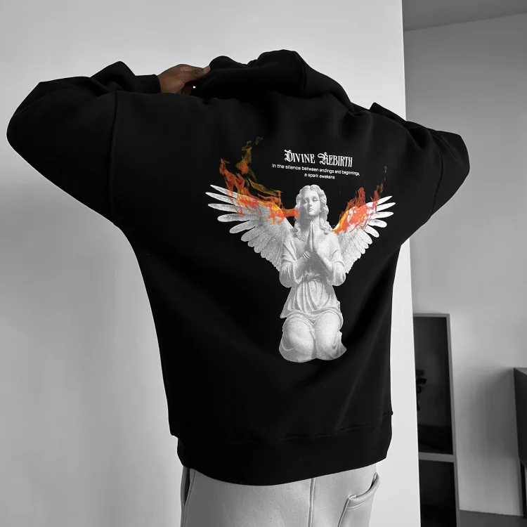 Oversize Divine Rebirth Hoodie