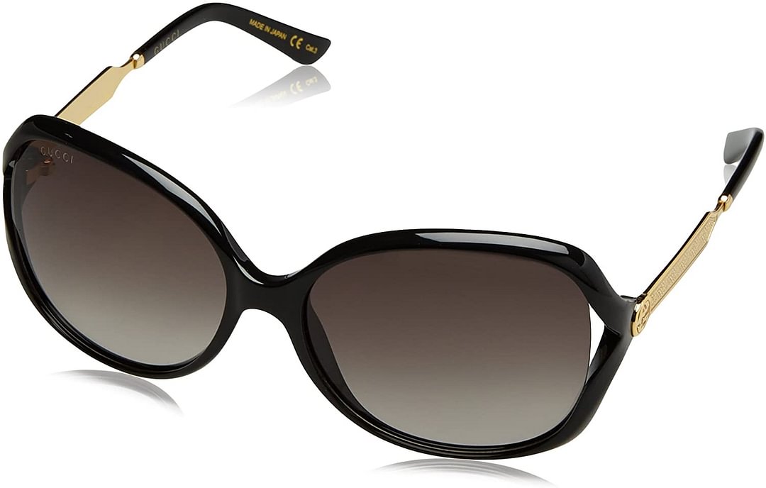 Women Black/Grey Sunglasses 60mm
