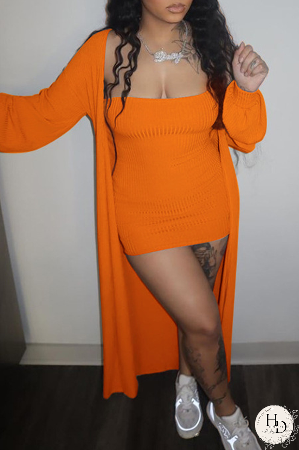 Red Sexy Solid Split Joint Strapless Long Sleeve Two Pieces