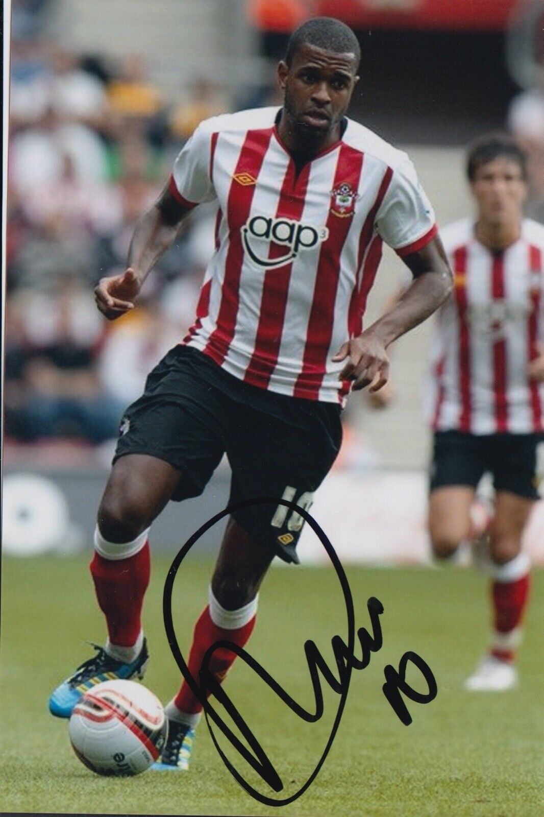 GULY DO PRADO HAND SIGNED 6X4 Photo Poster painting - FOOTBALL AUTOGRAPH - SOUTHAMPTON 2.