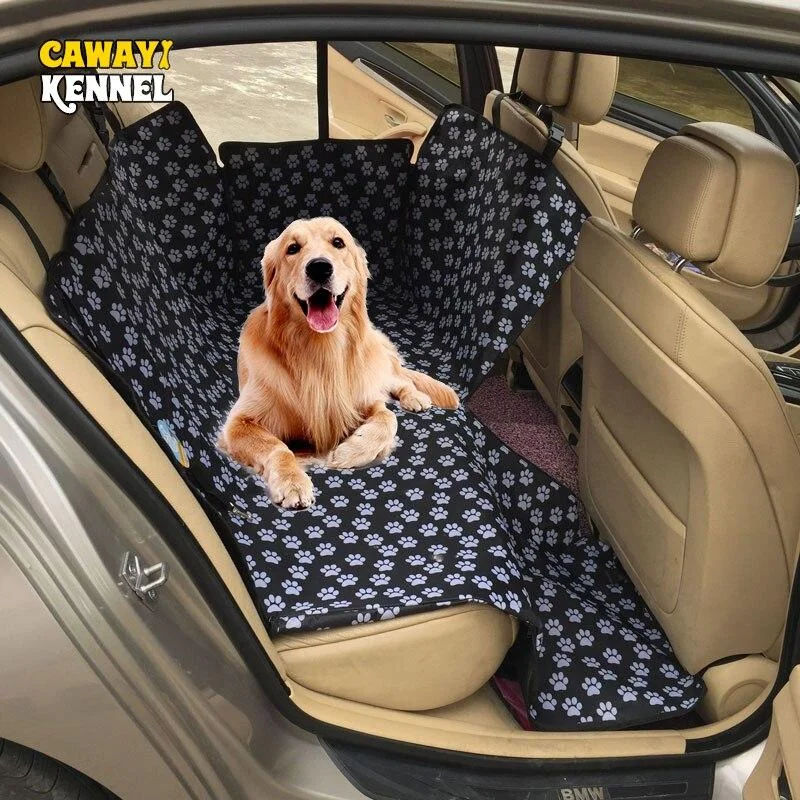 Dog Carriers Waterproof Rear Back Car Seat Cover