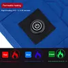 7 Zones Camping Heated Mattress 38 To 65 3 Gear USB Powered for Outdoor Travel