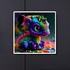 Cute Dragon-Full Round Diamond Painting 30*30CM