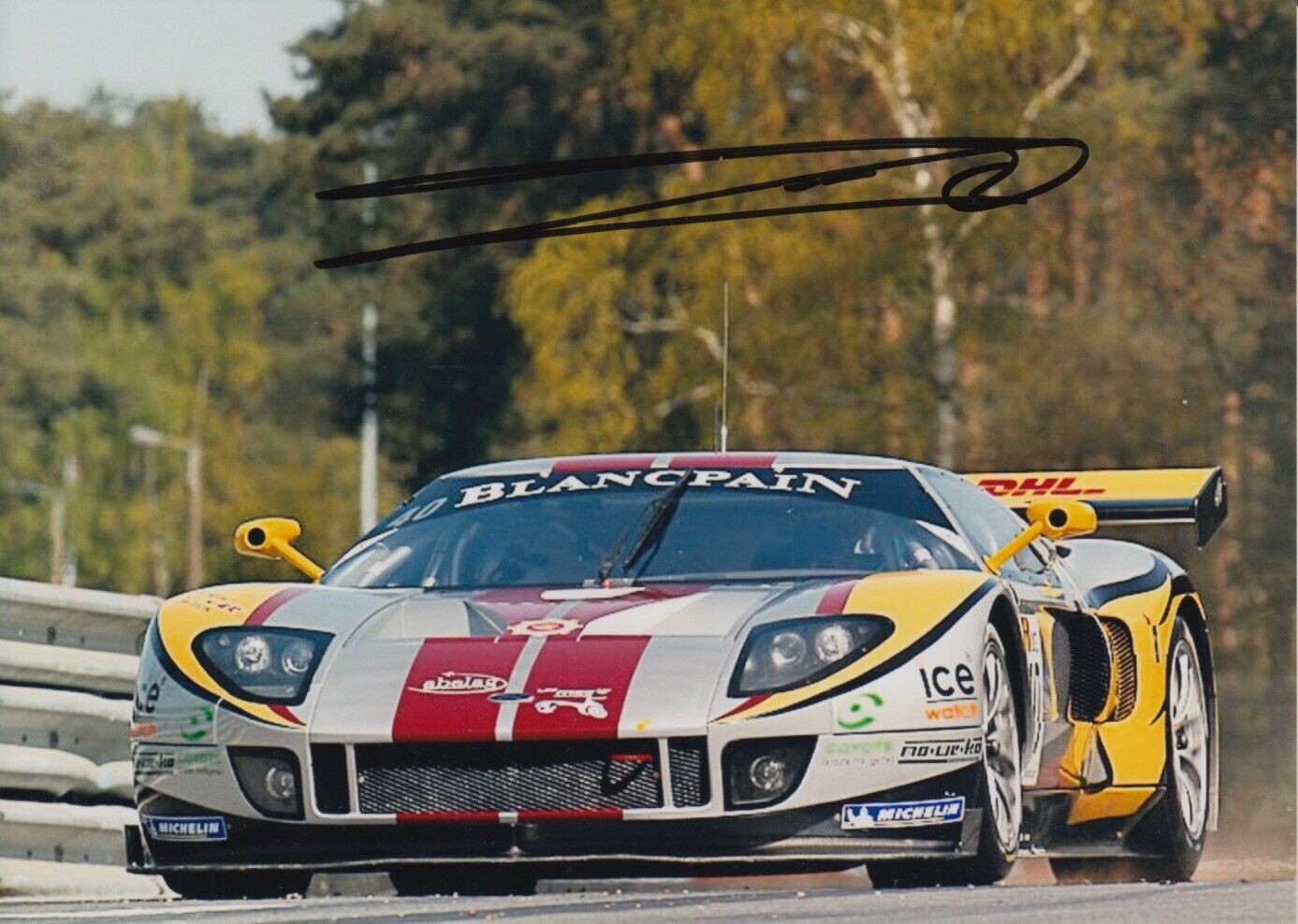 Bas Leinders Hand Signed 7x5 Photo Poster painting - Ford GT Autograph 4.