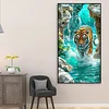 Diamond Painting - Full Round Drill - Tiger(Canvas|40*70cm)