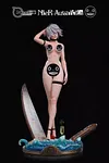 1/4 Scale Surfer YoRHa No.2 Type B - Nier: Automata Resin Statue - Now PlayBoy Studios