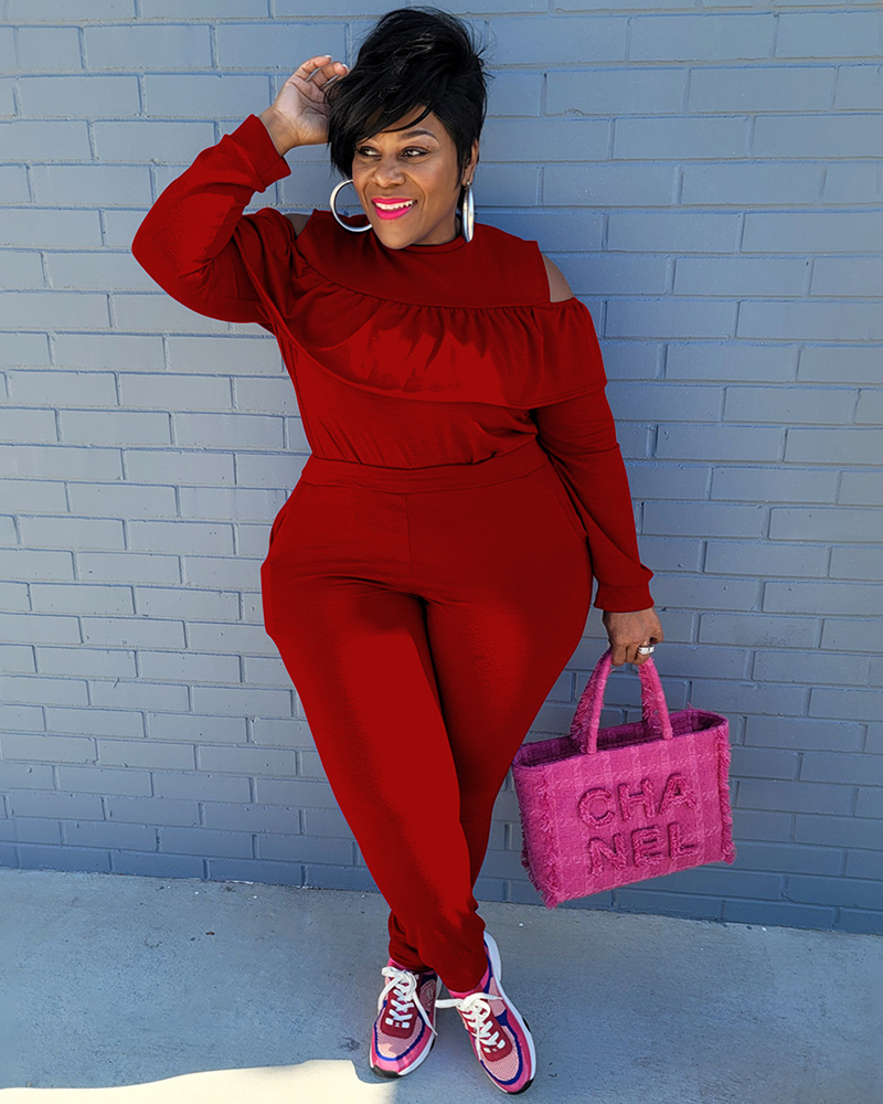 Candice Ruffle Set