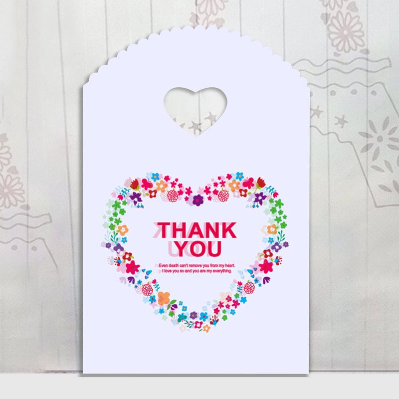 Minimalist Classic Style Multicolor Letter PE Party Gift Wrapping Supplies