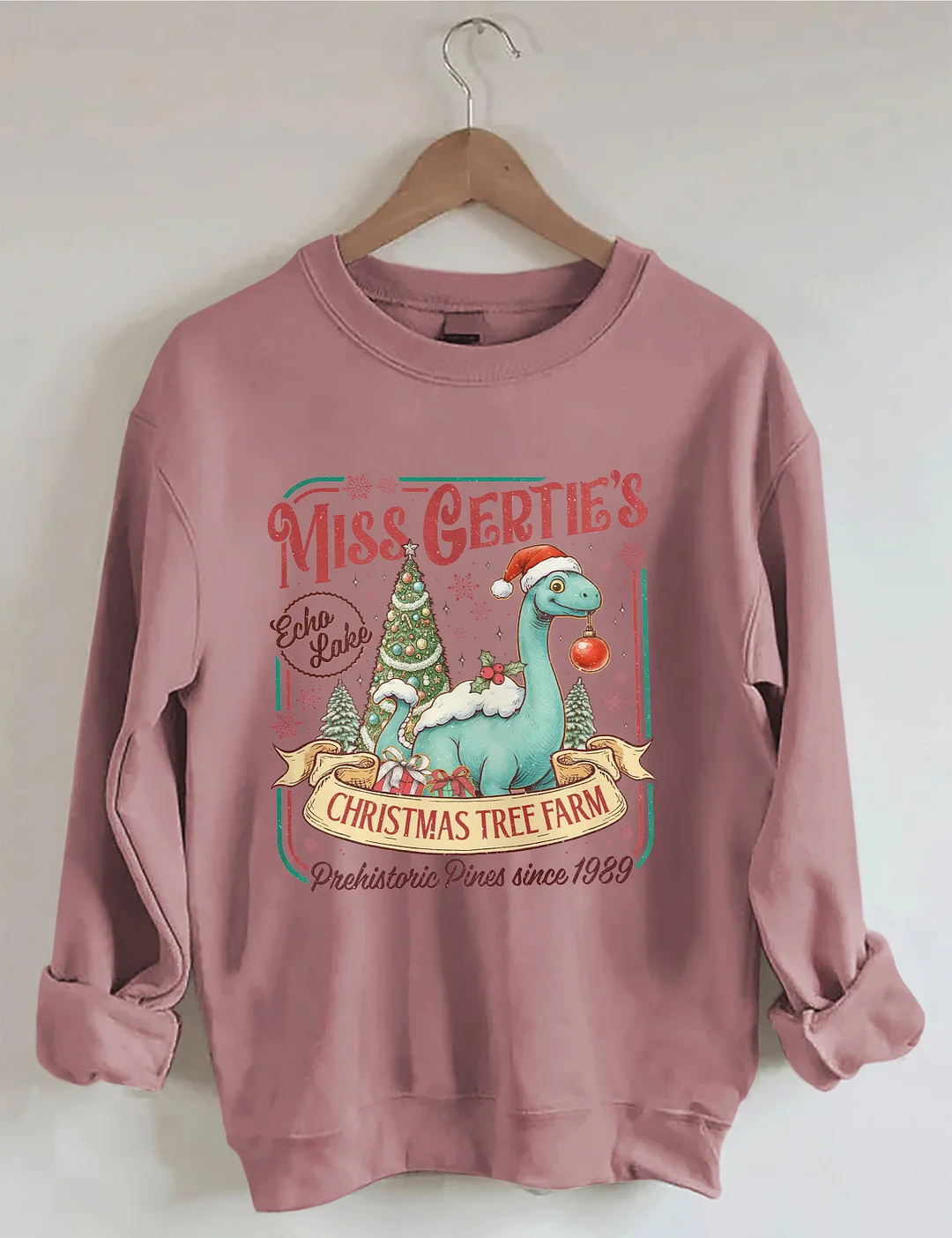 Miss Gertie&rsquo;s Christmas Holiday Vacation Sweatshirt