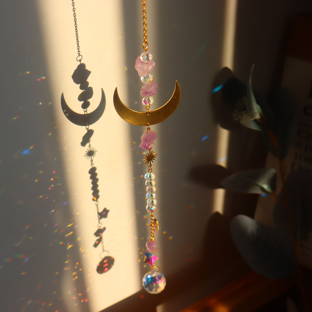 

Moon - Art Crystal Suncatcher, 501 Original