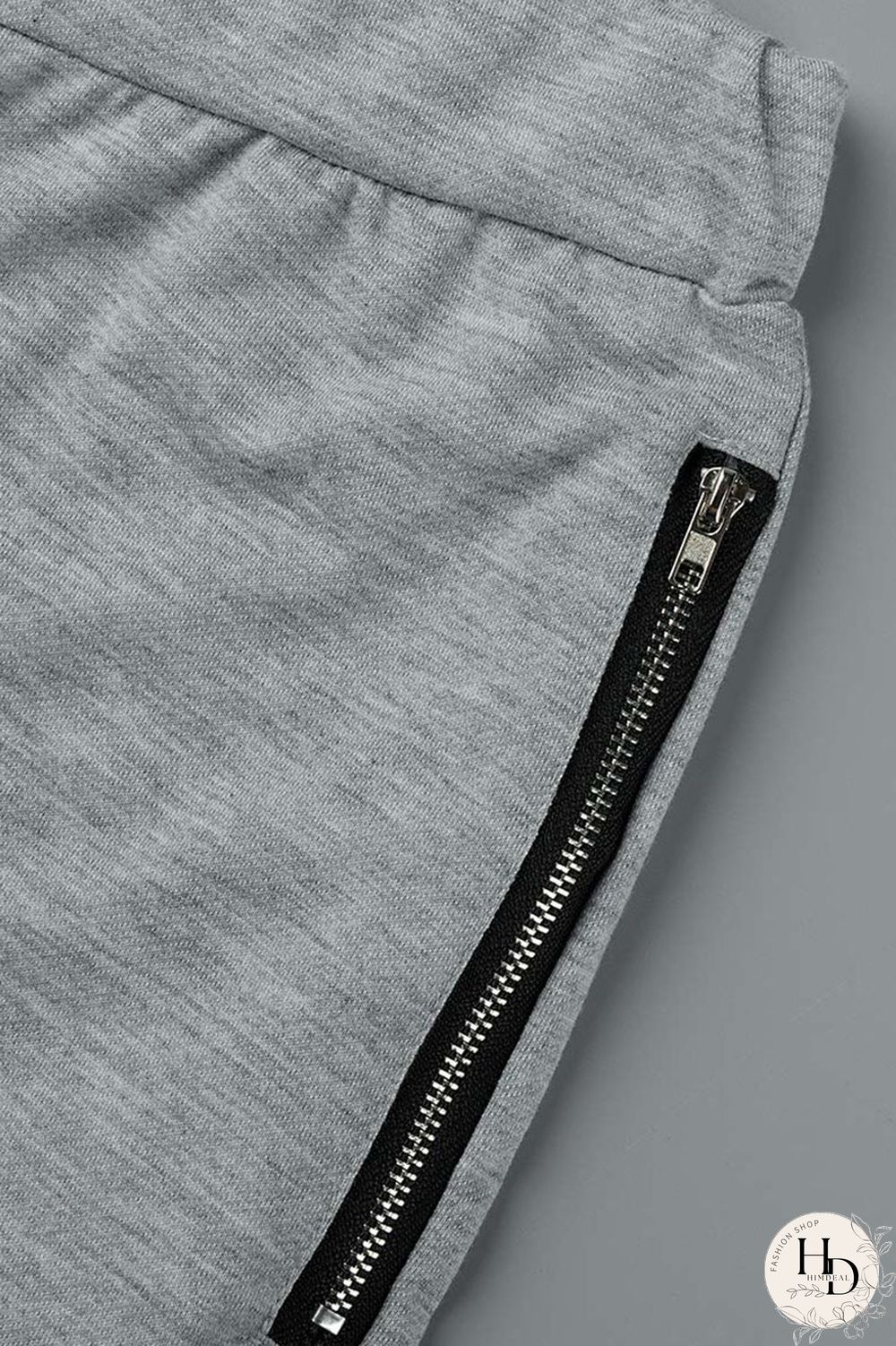 Black Casual Sportswear Solid Hollowed Out Patchwork Zipper Collar Long Sleeve Two Pieces