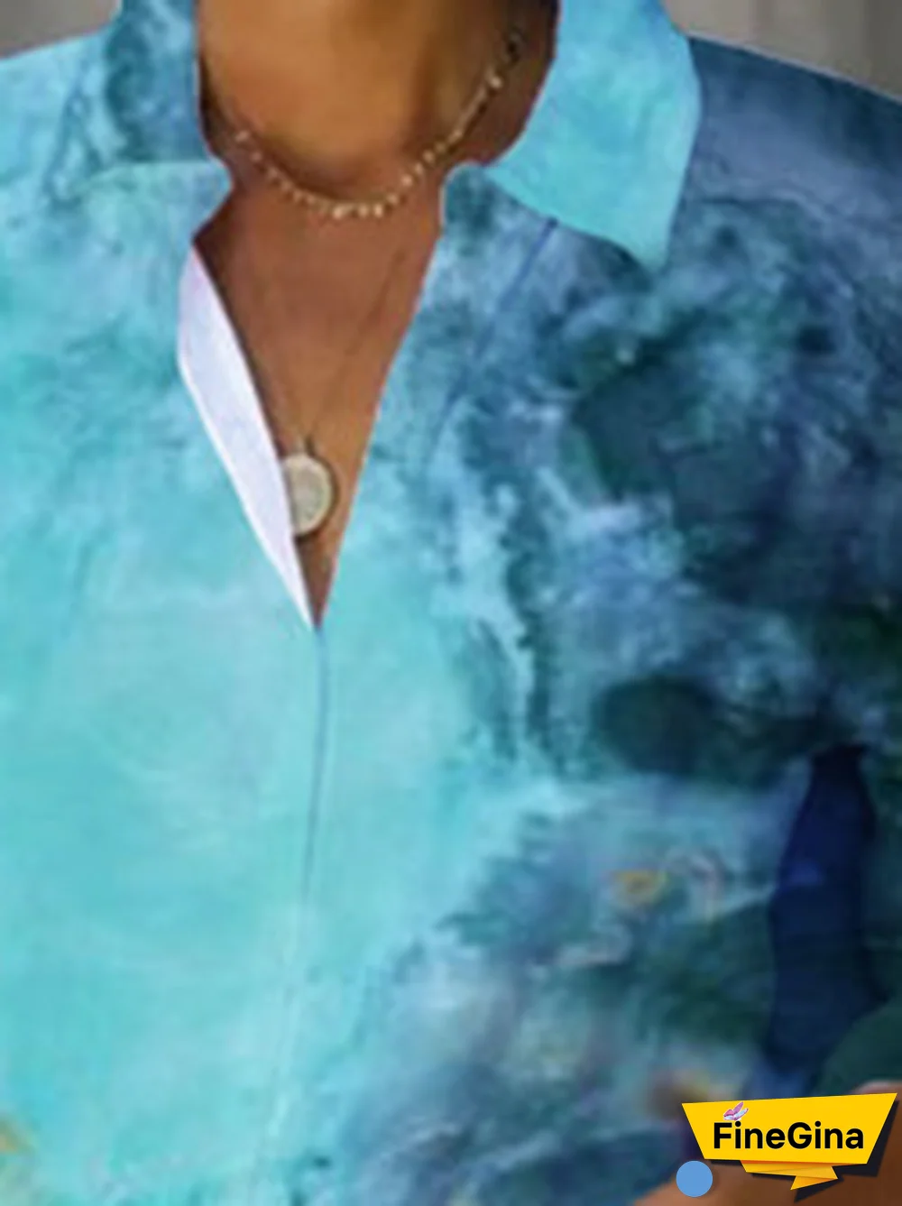 Ombre Elegant Blouse