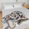 Messy Puzzle Outdoor Throw Blanket Sofa Cover