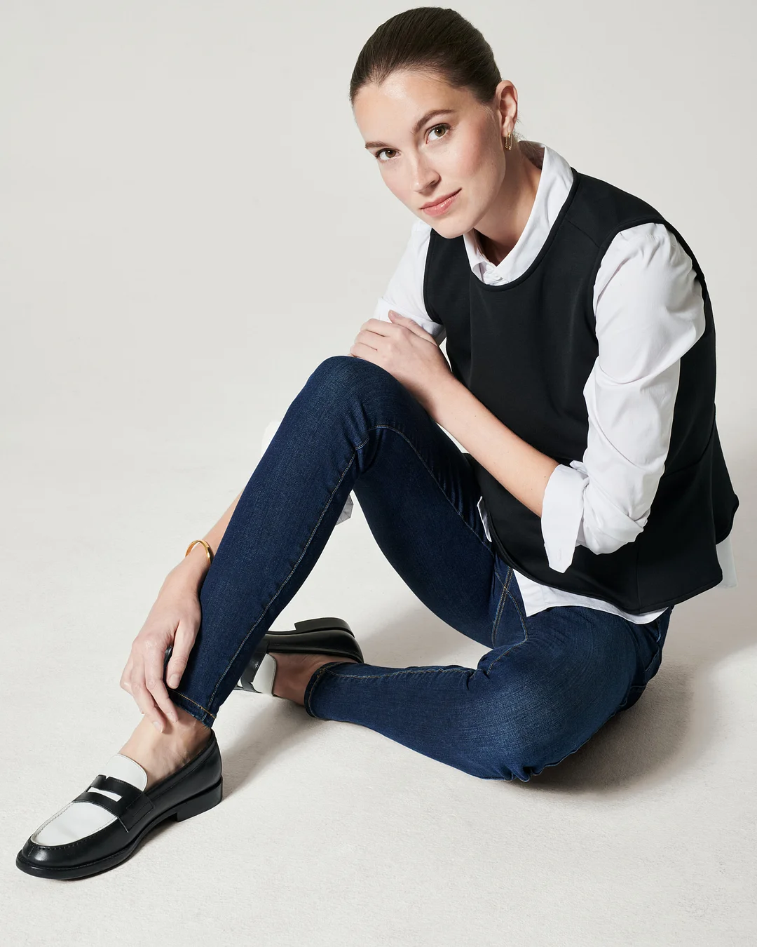 Ankle Skinny Jeans, Midnight Shade