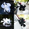 Toothless Little Dragon Wings Vibrate Car Roof Skylight Decoration Doll