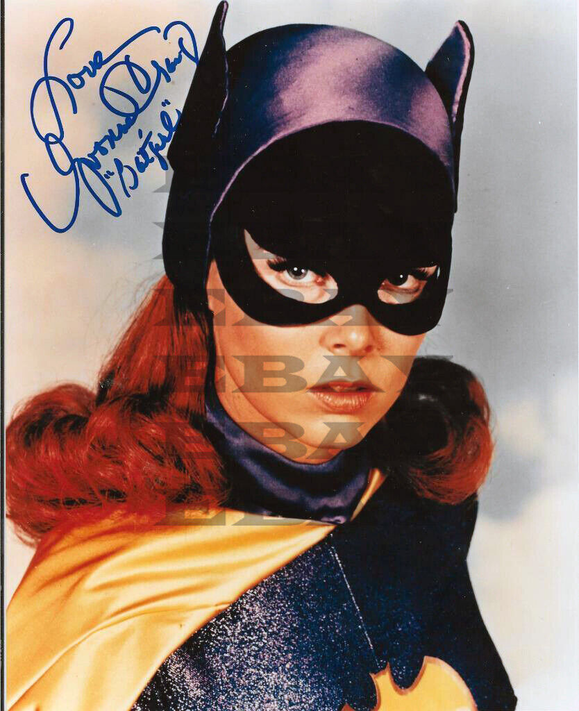 YVONNE CRAIG Signed 8x10 Photo Poster painting Reprint