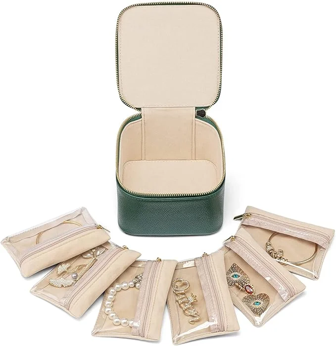 🔥LAST DAY 49% OFF🔥Leather Jewelry Boxes for Travel - Buy 2 Free Shipping