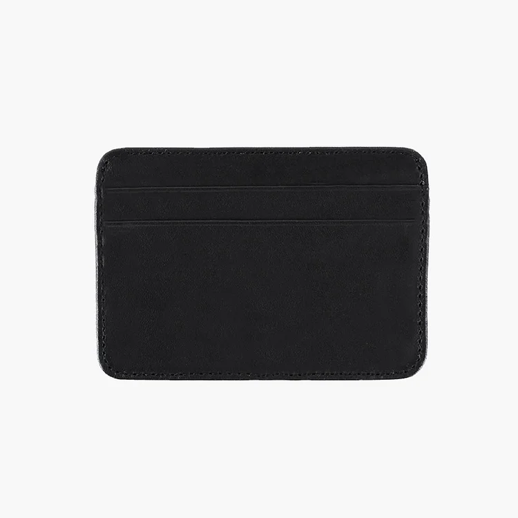 Leather Card Holder | Black