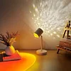 Water Ripple Atmosphere Lamp Double Head Sunset Table Lamp Living Room Bedroom Live Room Background Sunset Table Lamp