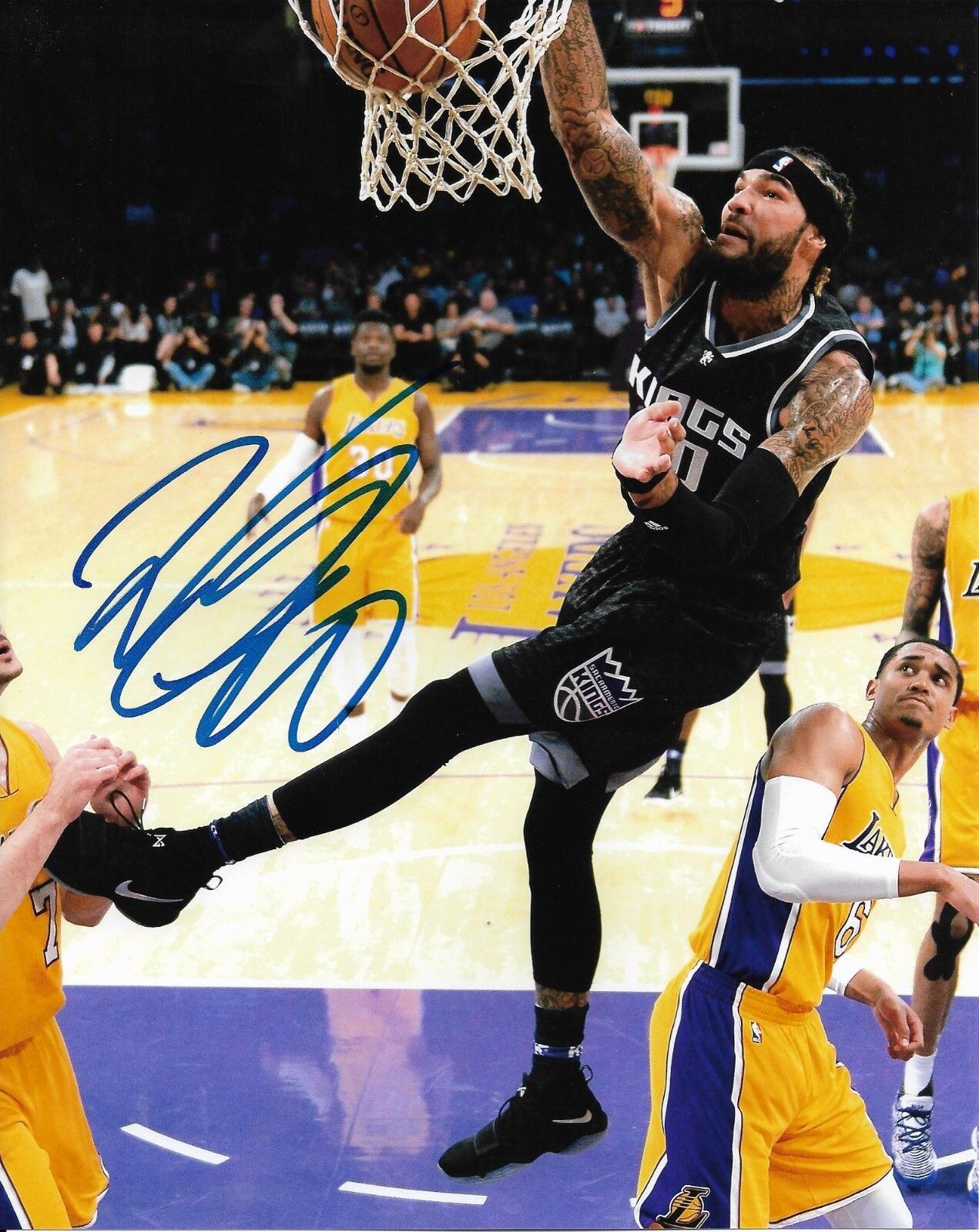 WILLIE CAULEY STEIN signed autograph SACRAMENTO KINGS 8x10 Photo Poster painting KENTUCKY w/COA