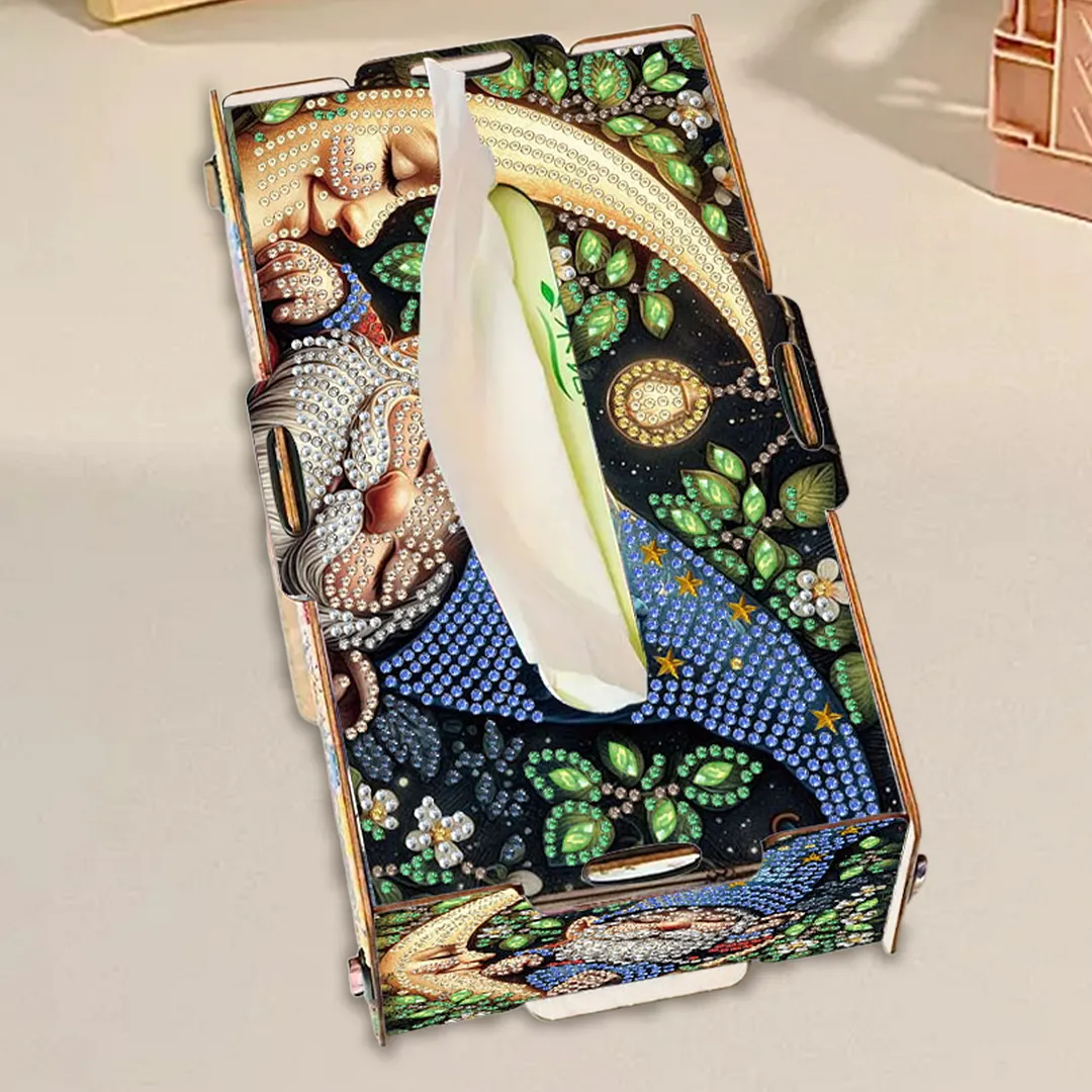 Goblin DIY Diamond Art Paper Towel Holder for Home and Office Decoration