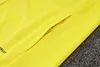 Joyfball 2024/2025 Flamenco Long Zipped Jacket Yellow Soccer Jersey 1:1 Thai Quality 